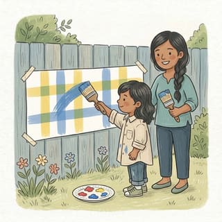 Big Brush Colour Mix illustration