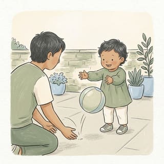 Bounce And Catch illustration