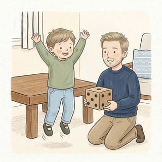Box Dice Jumps illustration