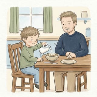 Breakfast Bowl Builder illustration