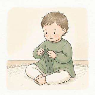 Button Strip illustration