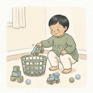 Car Goes Home illustration