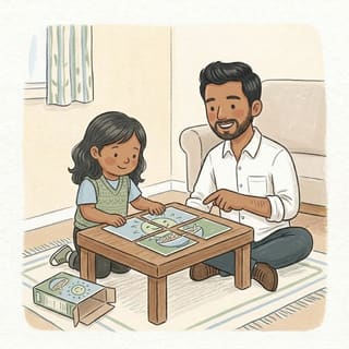 Cereal Box Puzzle illustration