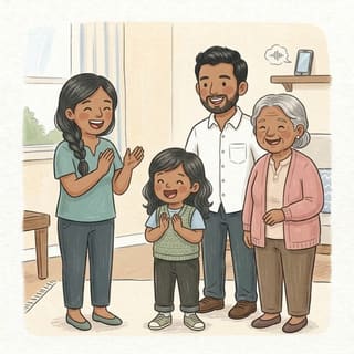 Clap Clap Stamp illustration