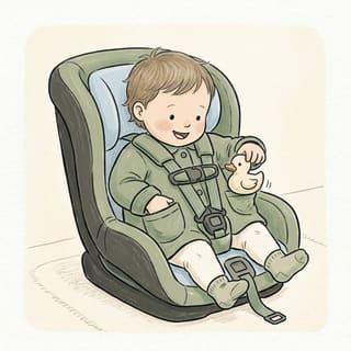 Coat Pocket Treasure Hunt illustration