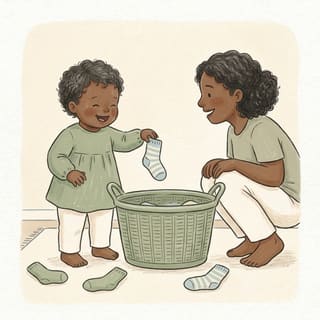 Count The Socks In illustration