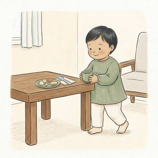 Cup to the Table illustration