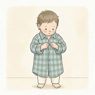 Dressing-Up Shirt illustration