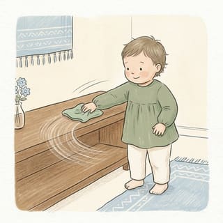 Dust The Shelf illustration