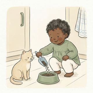 Feed The Pet illustration