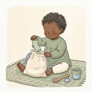 Feely Bag illustration