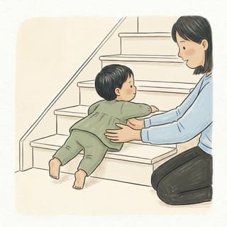 Feet First Down illustration