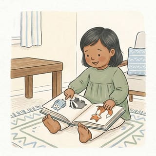 Find It and Point illustration