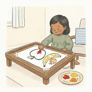 Finger Paint Fruit illustration