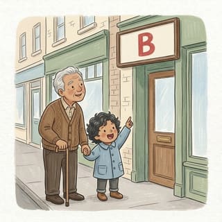 First Letter Hunt illustration