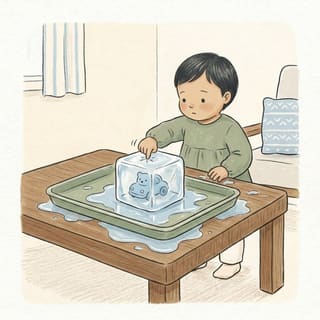 Frozen Toy Dig illustration