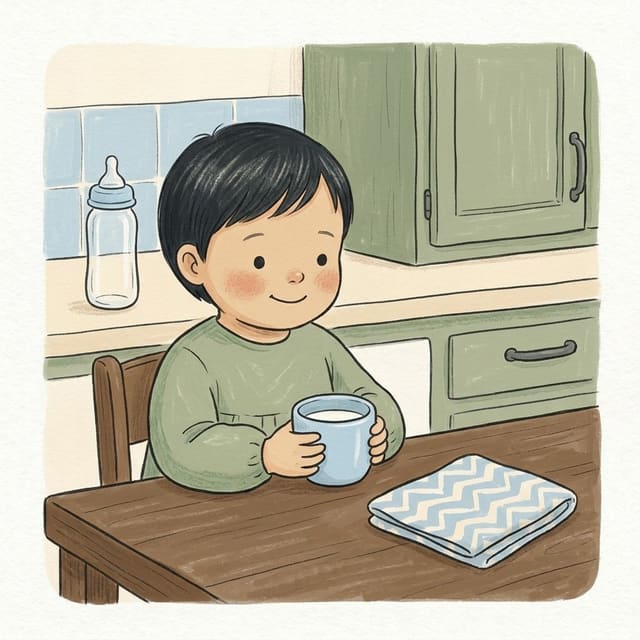 Drinks, cups and giving up the bottle: illustration