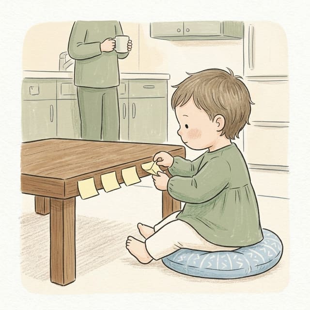Quiet activities for toddlers: illustration