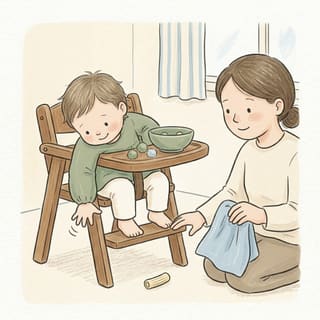 Throwing food: what it means and what to do illustration