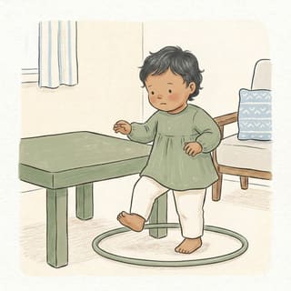 Hula Hoop Step Through illustration
