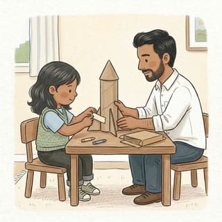 Junk Model Rocket illustration