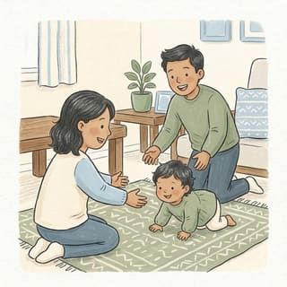 Lap to Lap illustration