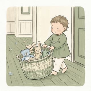 Laundry Basket Haul illustration