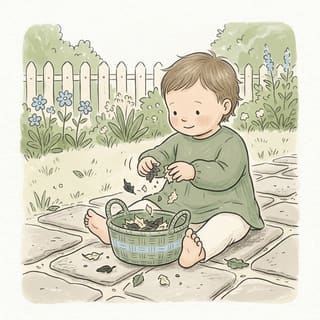 Leaf Crunch Basket illustration