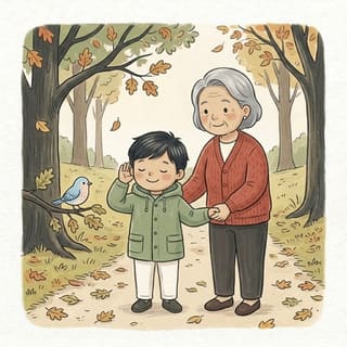 Listening Walk illustration