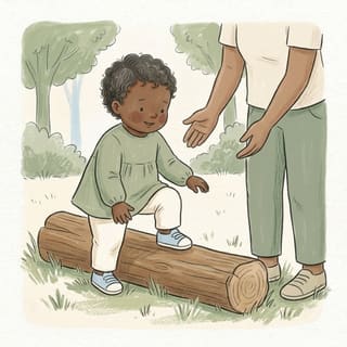 Log Scramble illustration