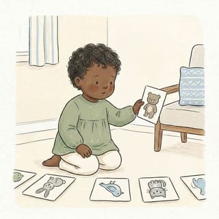 Matching Picture Cards illustration