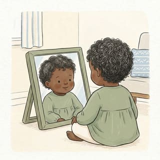 Mirror Quiet Look illustration