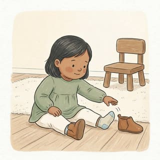 One Shoe, Then the Other illustration