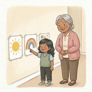 Our Art Gallery illustration