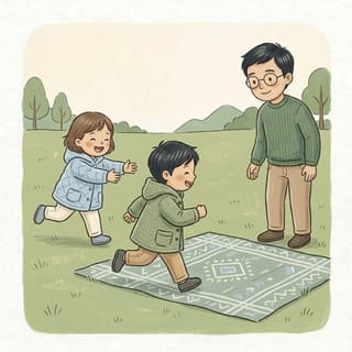 Our Own Chase Game illustration
