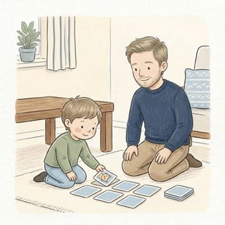 Pairs Memory Game illustration