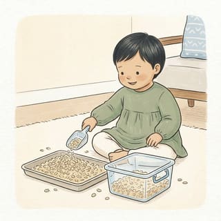 Oat Tub Fill illustration
