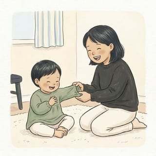 Peekaboo Sleeves illustration