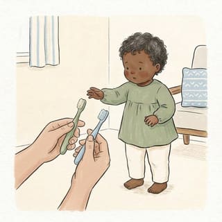 Pick Your Brush illustration