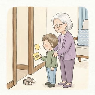 Picture Clue Treasure Hunt illustration