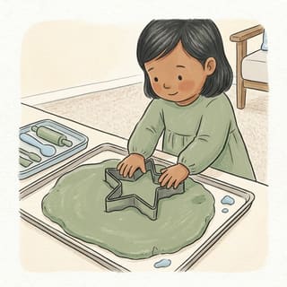 Playdough Squeeze Cutter illustration
