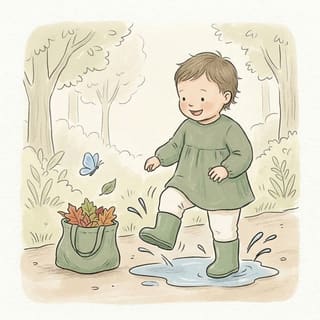 Puddle Splash Hunt illustration