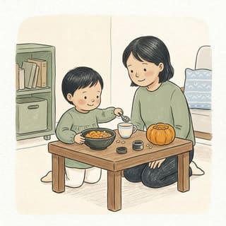 Pumpkin Seed Scoop illustration