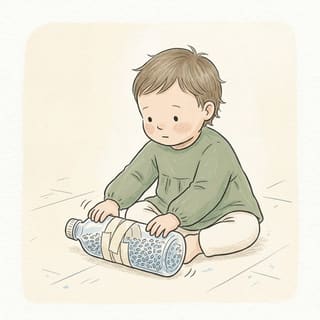 Rice Bottle Roll illustration