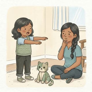 Robot Talk Guessing illustration
