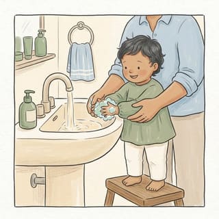 Rub With Me illustration