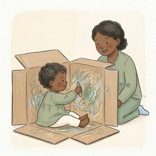 Scribble Box illustration