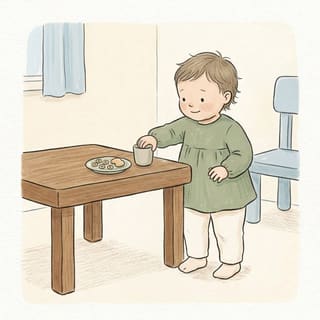 Cup on the Table illustration