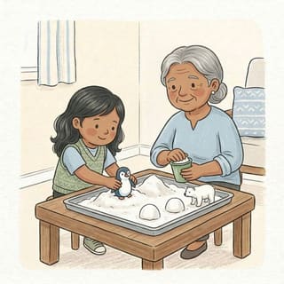 Snow Dough World illustration
