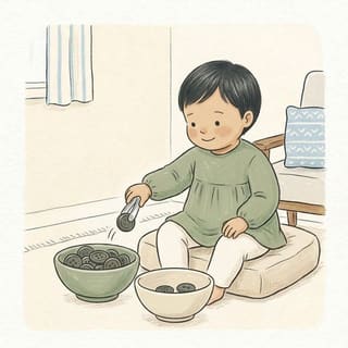 Button Box Sort illustration